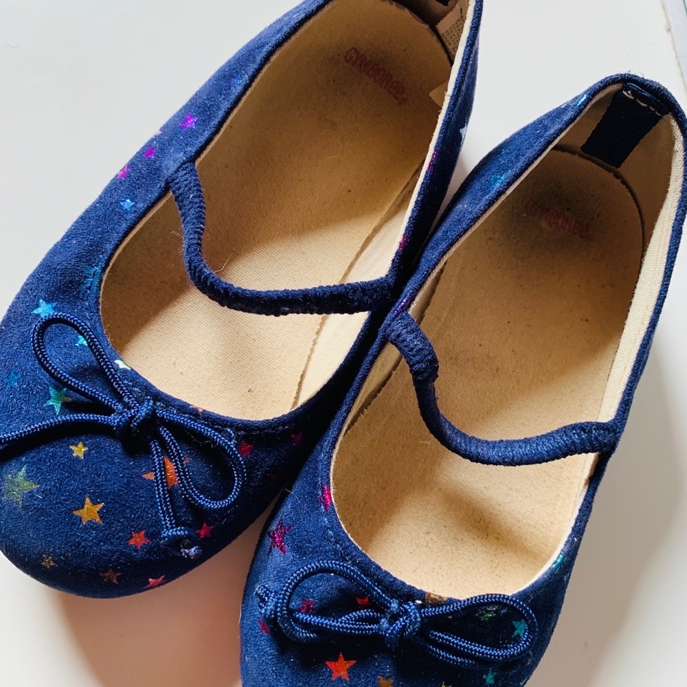 Gymboree Toddler Size 8 Suede Star Shoe